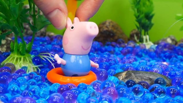 Семья Пеппы на рыбалке — Видео для детей про игрушки Свинка Пеппа на русском языке смотреть онлайн