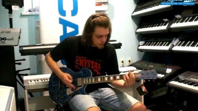Обзор электрогитары AXL Les Paul Badwater 1216 | Сергей Табачников | SKIFMUSIC смотреть онлайн