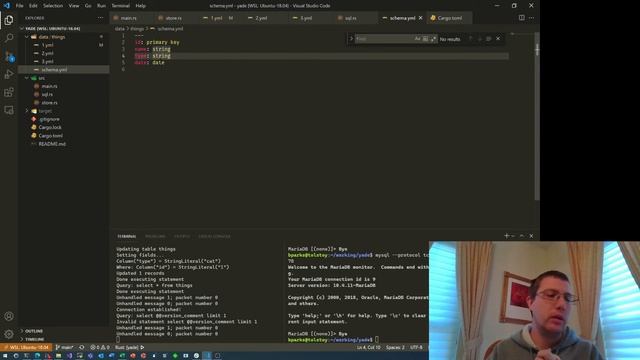 Sneak Peek: Database for Wordpress Development (Rust + MySQL + YAML = Yade) смотреть онлайн