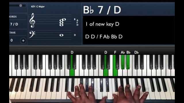 Db to D: Chord Progression to Modulate смотреть онлайн