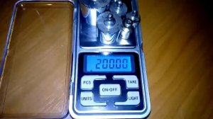 Весы Pocket Scale mh-200 при включении out2