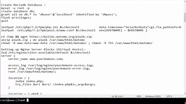 How To Install Matomo Web Analytics WITH Nginx Web Server on Ubuntu 18.04 LTS смотреть онлайн