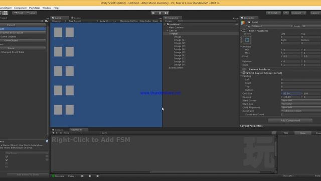 Unity Tutorial Grid and Scrolling / Scroll Bar (Good for inventories.) смотреть онлайн