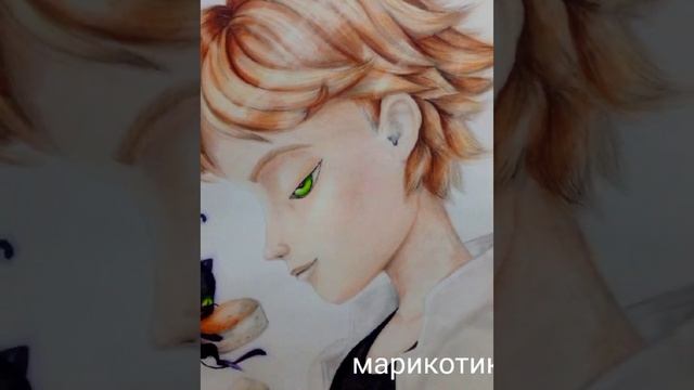 рисунок Адриана Агреста ручная работа смотреть онлайн
