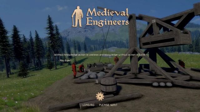 Medieval Engineers - первый взгляд. смотреть онлайн