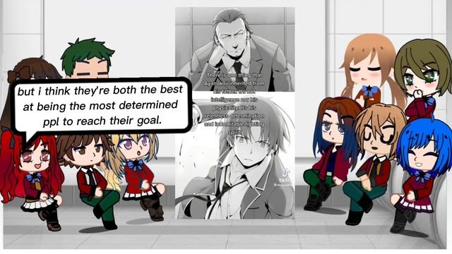 Classroom of the Elite react to Ayanokoji meeting with his father ||vol.7 смотреть онлайн