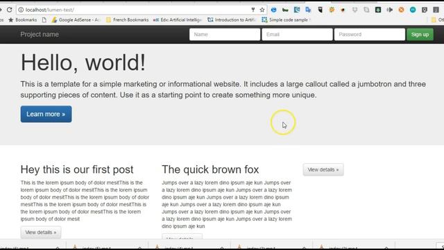 API tutorial for Beginners step by step - 9 - How to send requests via HTML forms смотреть онлайн