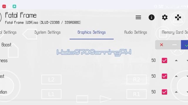 Aethersx2 - Best Settings For FATAL FRAME - Mediatek HelioG70 And UP