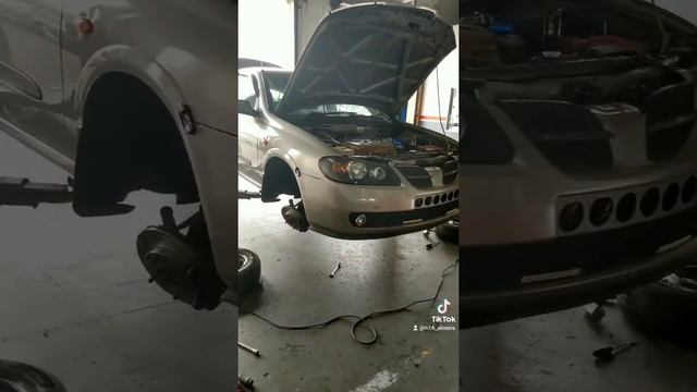 n16 Almera / b15 Sentra Coilover Sleeve Install смотреть онлайн