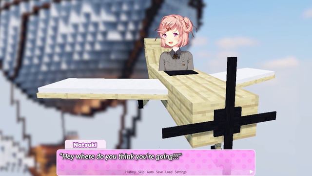 (DDLC Animation) Monika Plays Minecraft... Or Is It?