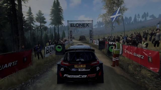 DiRT Rally 2.0 | Scotland, Glencastle Farm (Dry) - Ford Fiesta R5 MK II (R5) смотреть онлайн