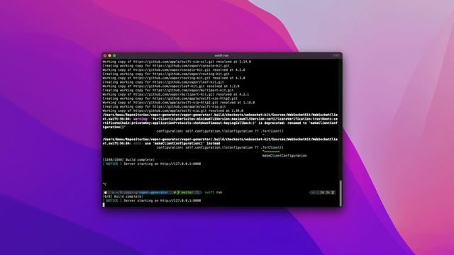 Vapor: Setup, Installation and Introduction - Server Side Swift смотреть онлайн