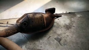 Удаление катализатора и ремонт глушителя на Mitsubishi Pajero в Тольятти