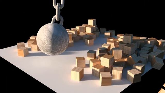 Ridged Body Simulator - Blender смотреть онлайн