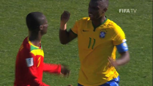 Highlights: Guinea v. Brazil - FIFA U17 World Cup Chile 2015 смотреть онлайн