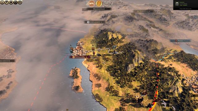 Total War Rome II: Emperor Edition Sparta Campaign ep 1 HD смотреть онлайн