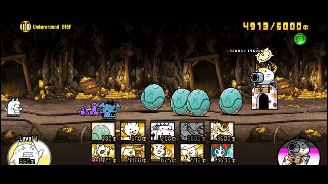 ЕЩЁ НИЖЕ?!?! Underground Labyrinth 2 ЧАСТЬ ( the battle cats ) батл кетс прохождение смотреть онлайн