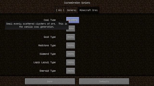 обзор мода для майнкрафт 1.7.2-Custome ore Generation смотреть онлайн