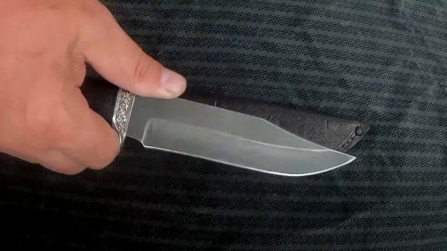 Нож "Финский" (алмазная сталь) вариант 2 www.korenok.ru смотреть онлайн