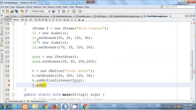 Java swing in Hindi #11 | jTextarea Example смотреть онлайн