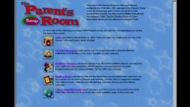 Microsoft - Barney Game смотреть онлайн