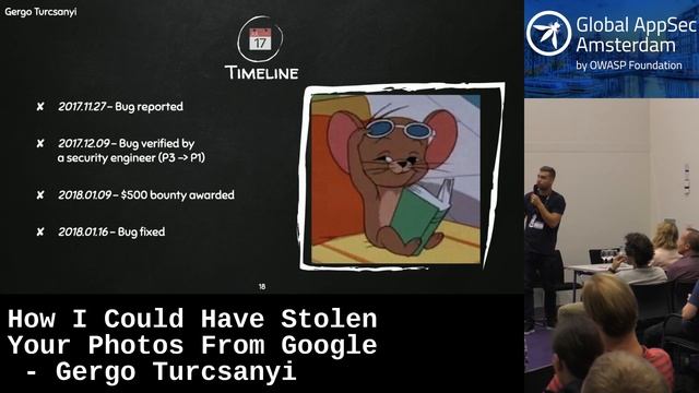 How I Could Have Stolen Your Photos From Google - Gergo Turcsanyi смотреть онлайн