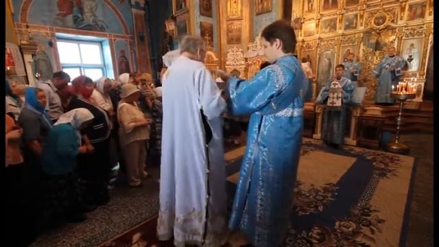 Богослужение в Казанском кафедральном соборе Ачинска смотреть онлайн