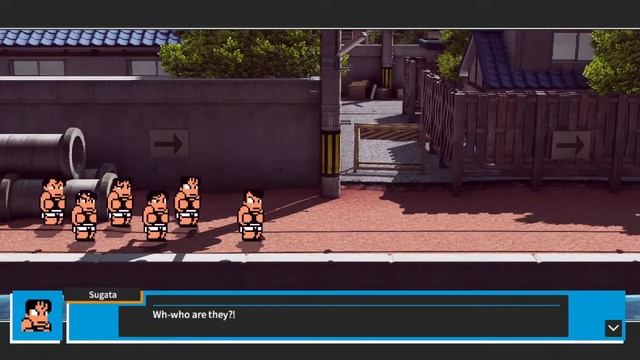 First time playing River City Melee Battle Royal SP смотреть онлайн