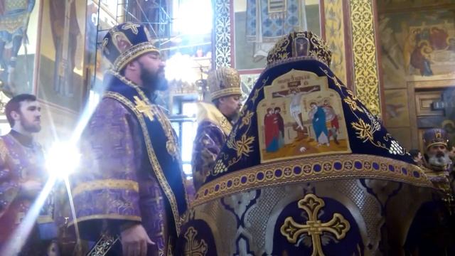 Торжество 100 летние со дня явления иконы Божией Матери Державная. Служат три Владыки смотреть онлайн