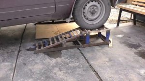 Самодельная мини эстакада для авто