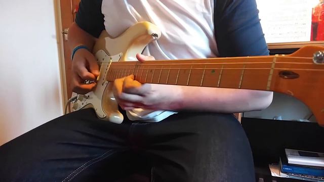 Fender Deluxe American Stratocaster (60th Anniversary), Fender Champ, Bad Monkey loop pedal fun! смотреть онлайн