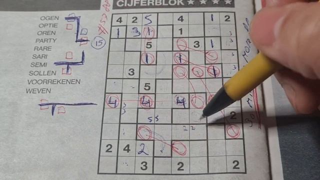 (#5788) Friday. Tectonic01 Sudoku puzzle. Bonus Extra edition. 01-13-2023 Extra part 4 of 4 смотреть онлайн
