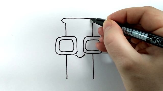 Алфавит Лор, Как нарисовать букву І смотреть онлайн