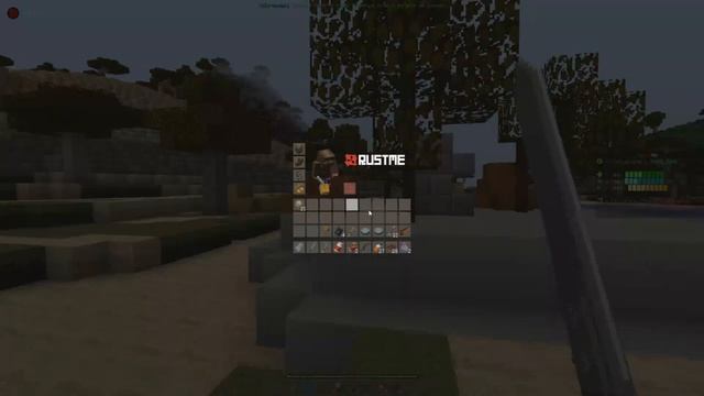 РАСТ В МАЙНКРАФТЕ! НАЧАЛО ВЫЖИВАНИЯ НА RUSTME #1 смотреть онлайн