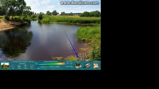 Прохождение игры "Наша рыбалка" 1 часть! Не судите строго 1 видео!!! смотреть онлайн