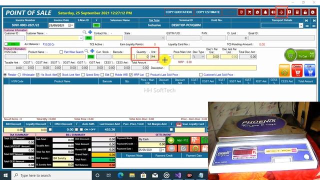 Live Weighing Machine Configuration and Operation in Smart Bill Point Enterprise (Billing Software) смотреть онлайн