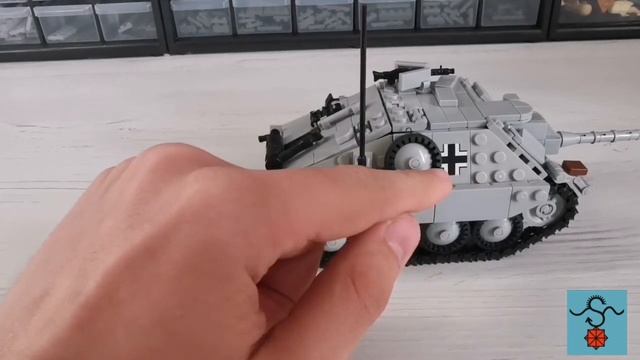 Хетцер из лего. Hetzer of LEGO. смотреть онлайн