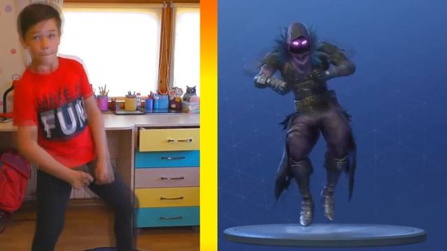 FORTNITE DANCE CHALLENGE! - Кто КРУЧЕ ТАНЦУЕТ ? смотреть онлайн