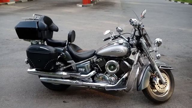 Yamaha XVS 1100 Drag Star после доработки лето 2018 смотреть онлайн