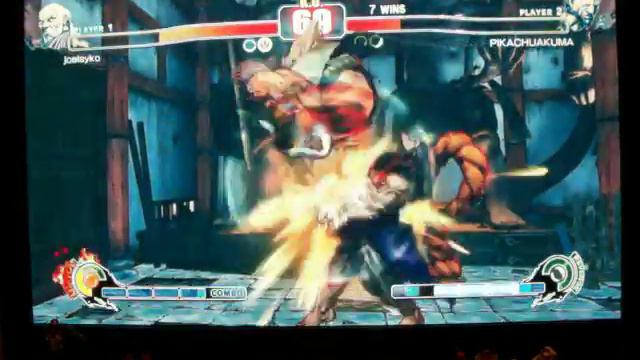 JR RODRIGUEZ ( AKUMA ) VS joelsyko ( GOUKEN ) STREET FIGHTER IV ON PS3 GAME 8 SET 2 смотреть онлайн