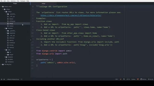 Complete Django Application Development | Tutorial -2 | Understanding Files and Settings | смотреть онлайн