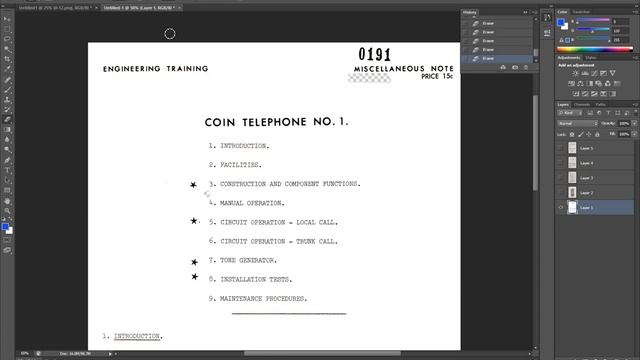 Digitizing old books and booklets in Photoshop CS6 Extended смотреть онлайн