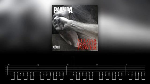 Pantera - A New Level (Drums and Bass Backing Track with Guitar Tabs) смотреть онлайн