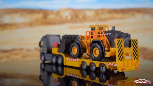 Majorette Grand Series Volvo Zestaw Budowlany