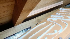 Утепляю дачный домик! ДСП пеноплекс. Поздние осенние дела на даче.