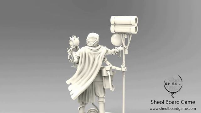 SHEOL BOARD GAME - MINIATURE - The Connector - COMING SOON TO KICKSTARTER смотреть онлайн