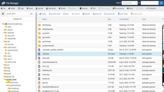 How to fix malware in .htaccess file at File Manager смотреть онлайн