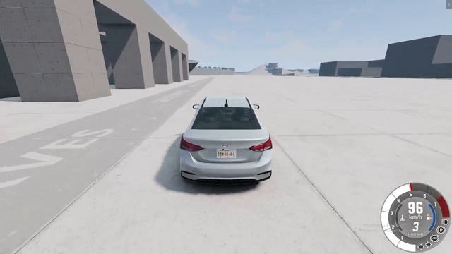 BEAMNG DRİVE // HYUNDAİ SOLARİS // HASAR VE SÜSPANSİYON TESTİ //FECİ KAZALAR смотреть онлайн