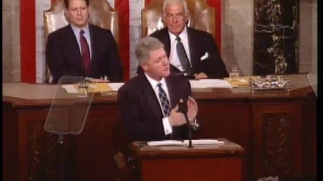 Bill Clinton's 1994 State Of The Union Address