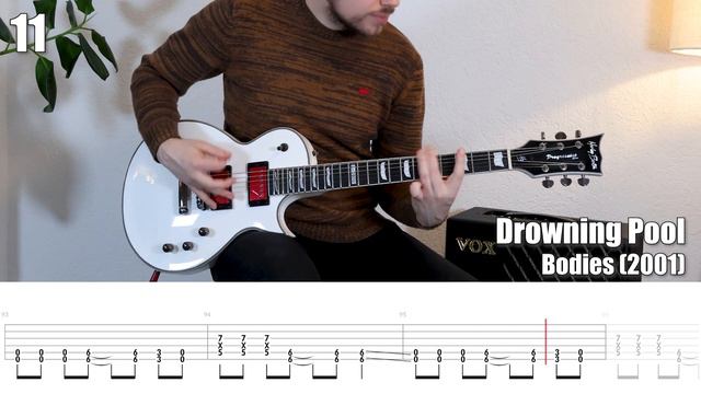 20 Drop C Guitar Riffs For Beginners (with Tabs)